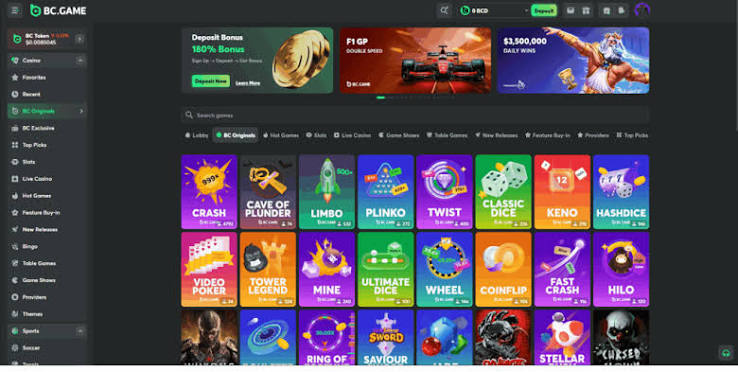 Explore the Exciting World of BC.Game Online Platform